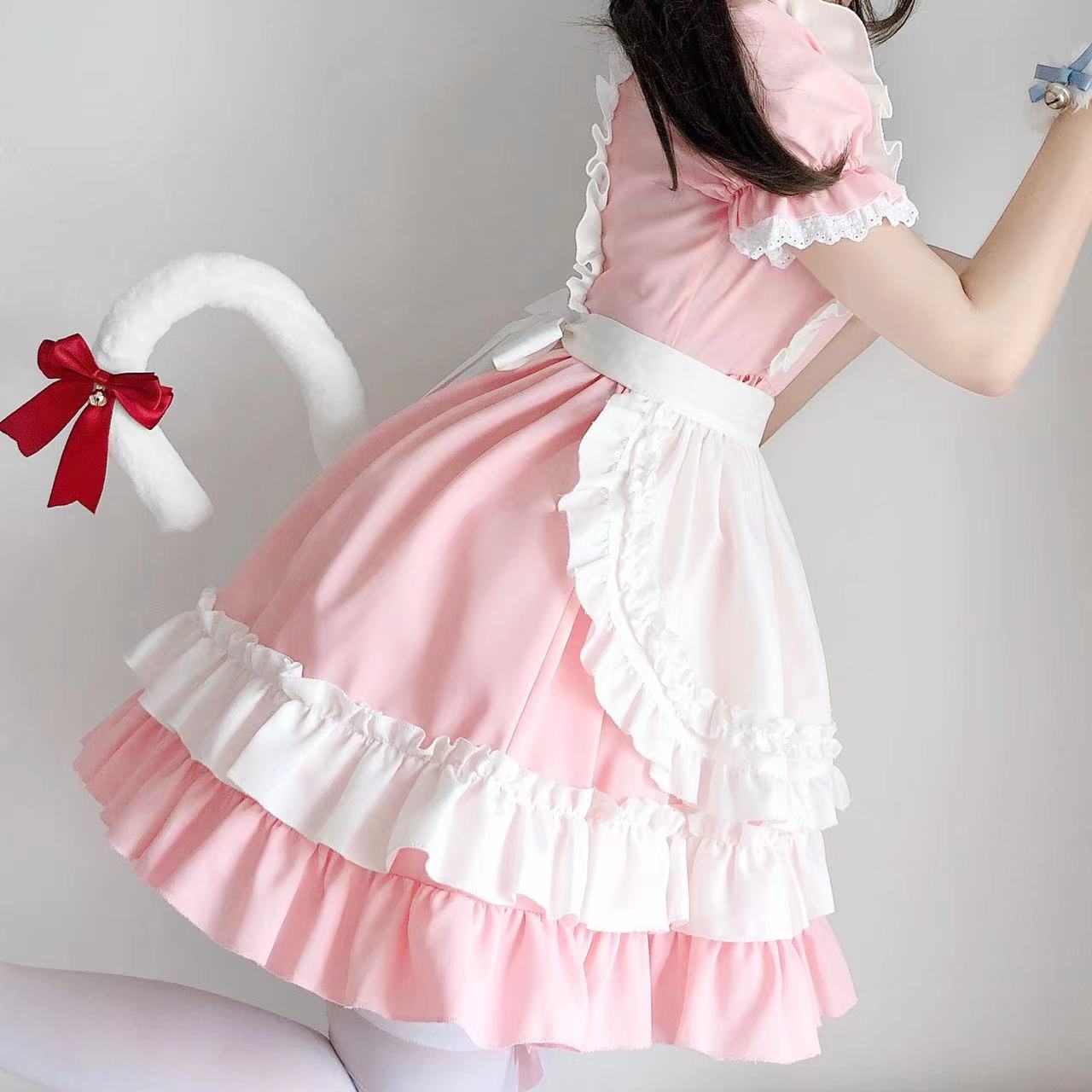Pink Cat Dress