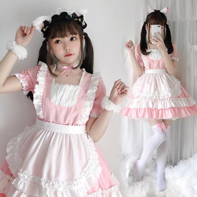 Pink Cat Dress