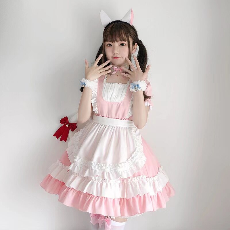 Pink Cat Dress