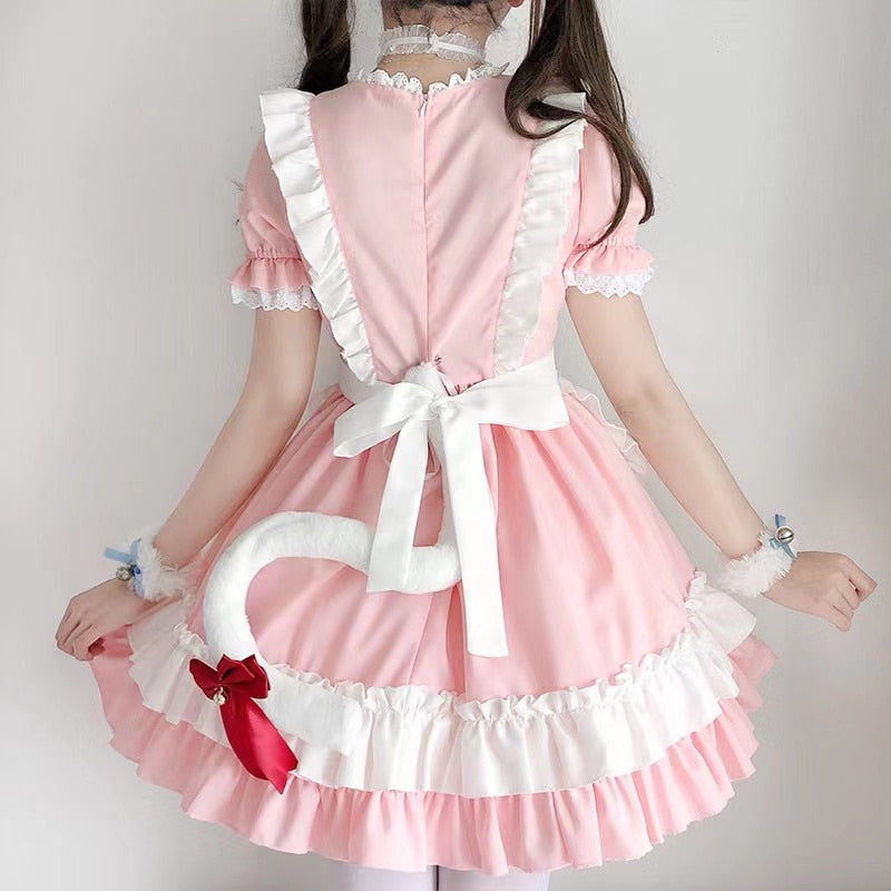 Pink Cat Dress