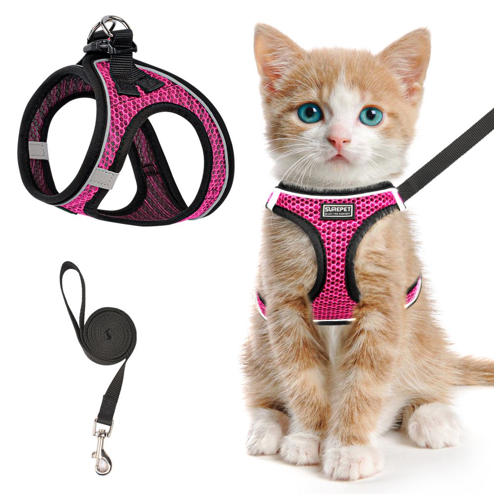 Pink Cat Harness