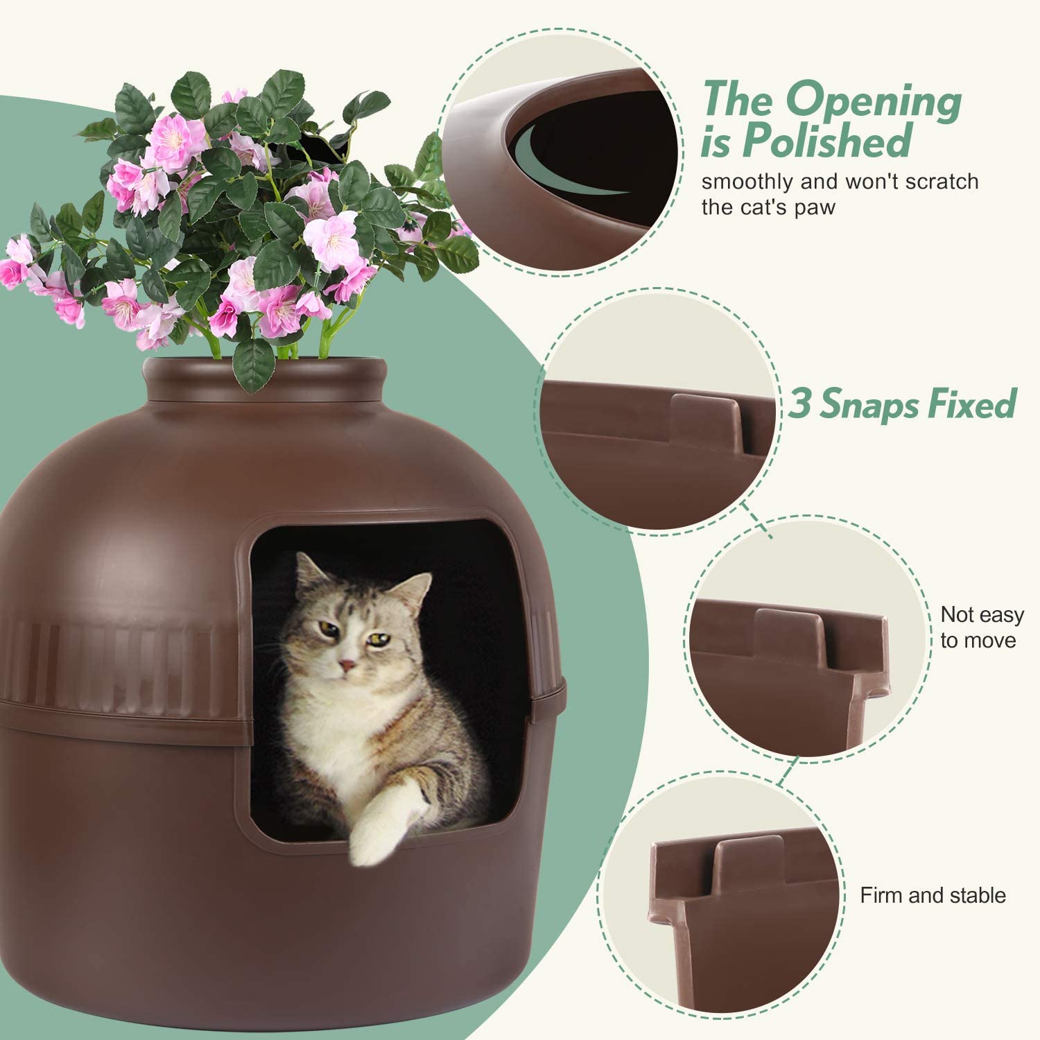 Plant Cat Litter Box