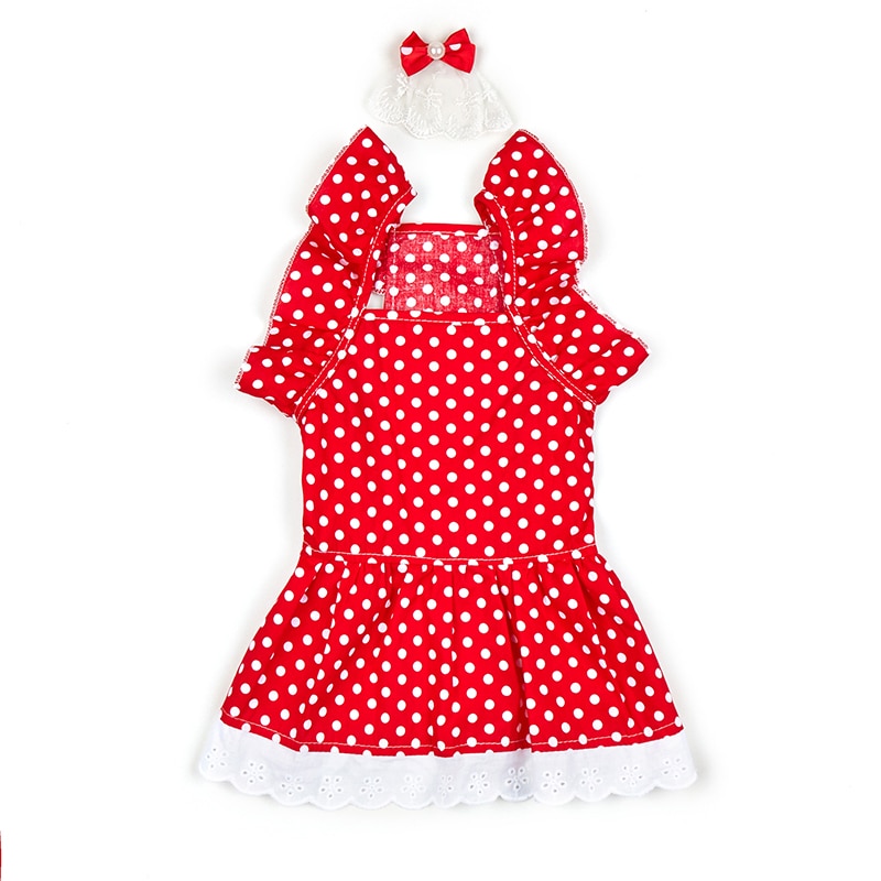 Polka Dot Clothes for Cats
