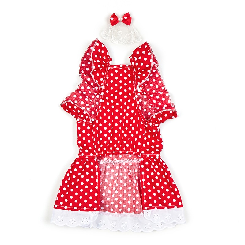 Polka Dot Clothes for Cats