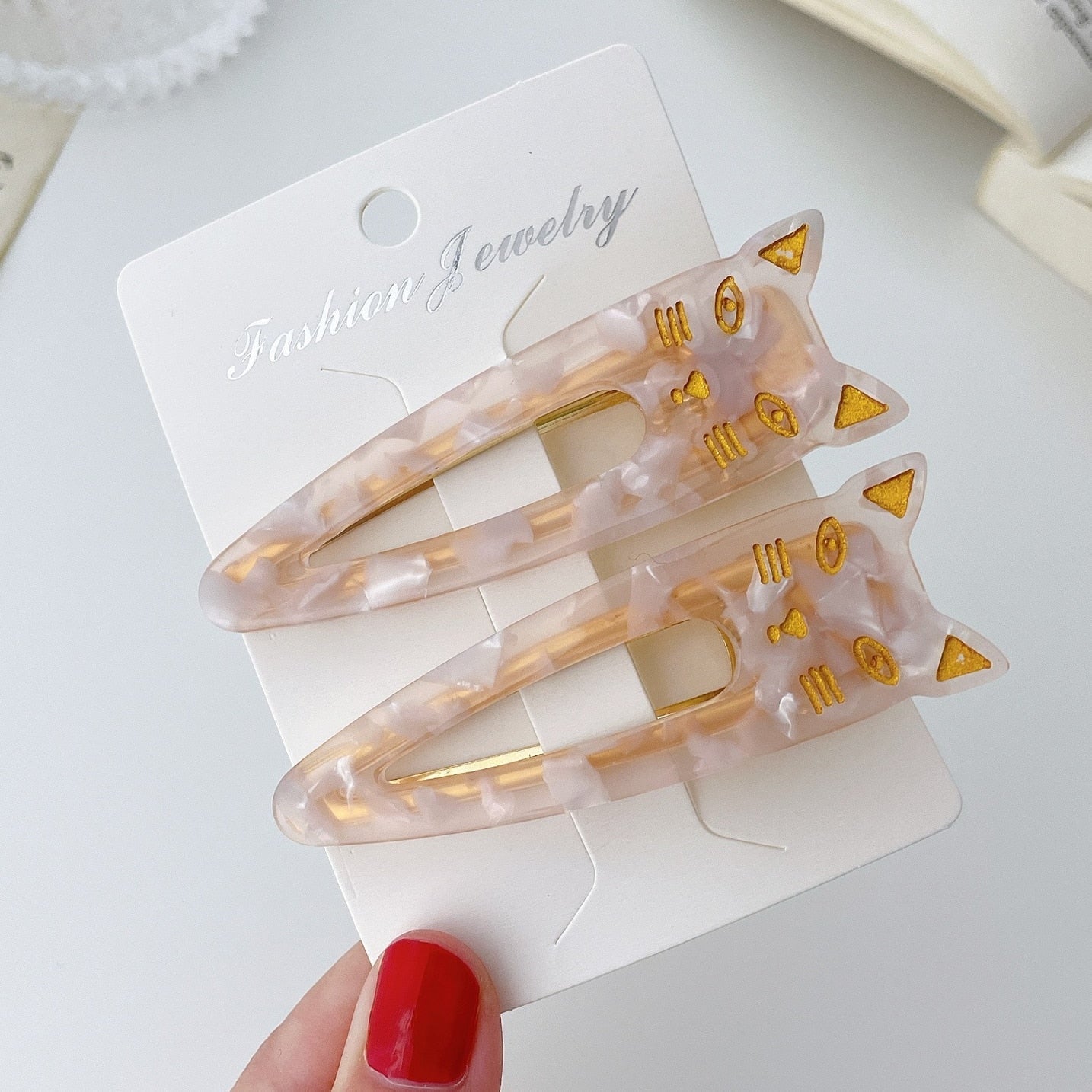 Pretty Cat Hair Clip