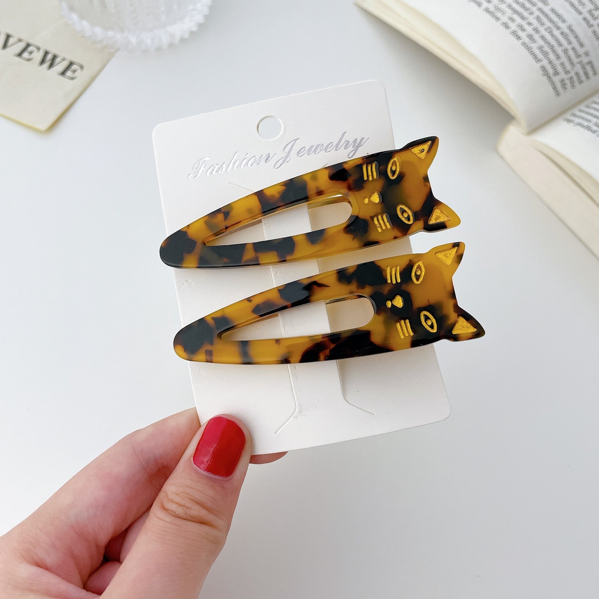 Pretty Cat Hair Clip