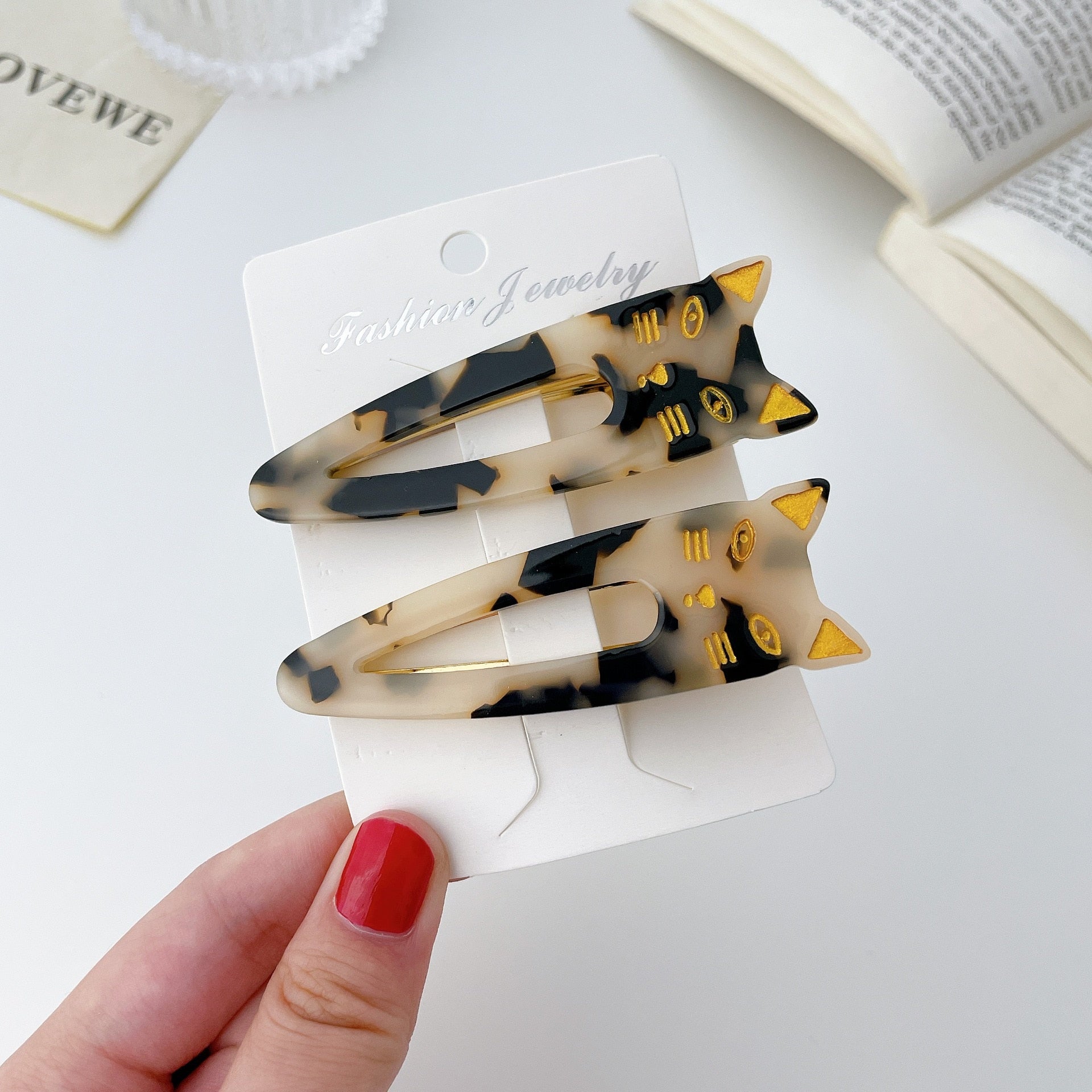 Pretty Cat Hair Clip
