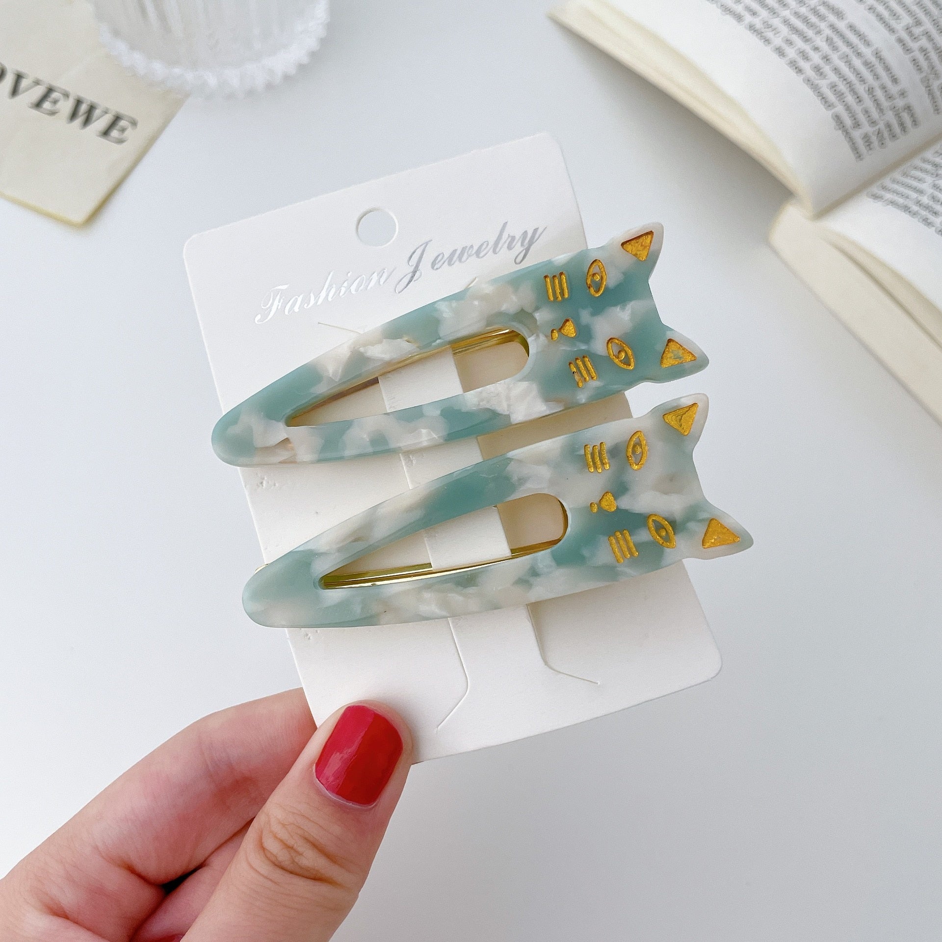 Pretty Cat Hair Clip