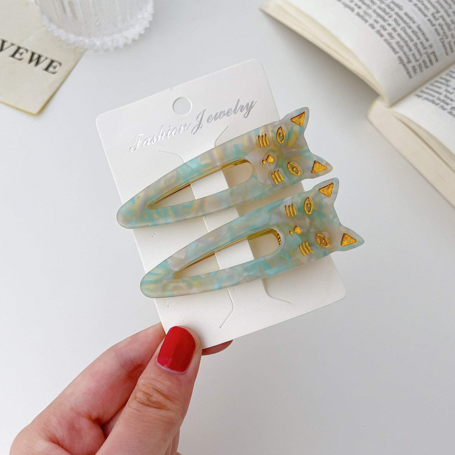 Pretty Cat Hair Clip