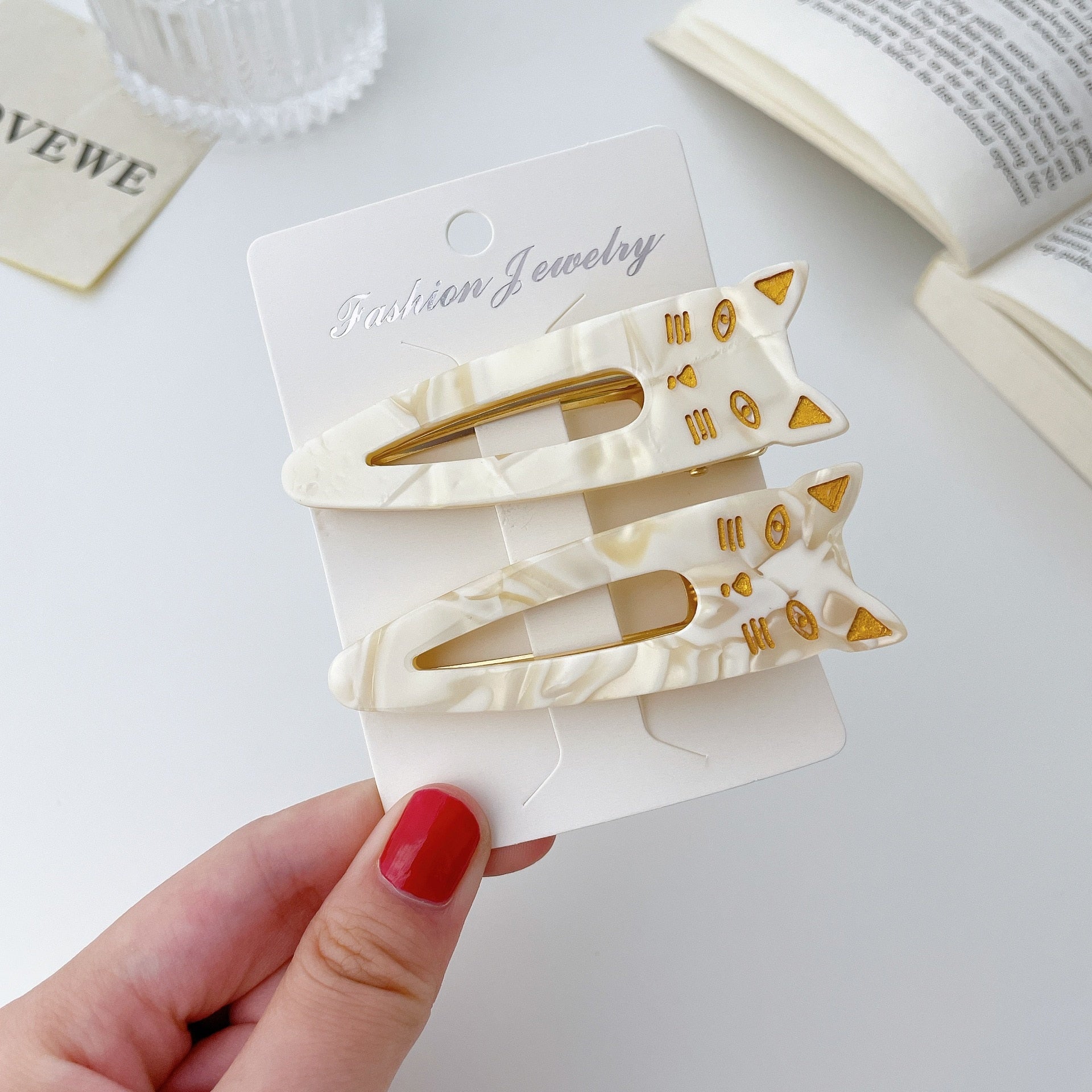 Pretty Cat Hair Clip