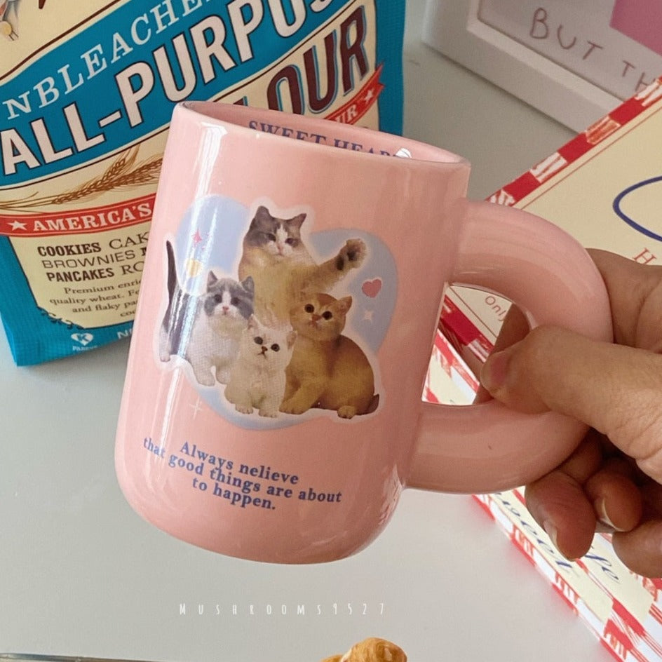 Printed Cat Mug
