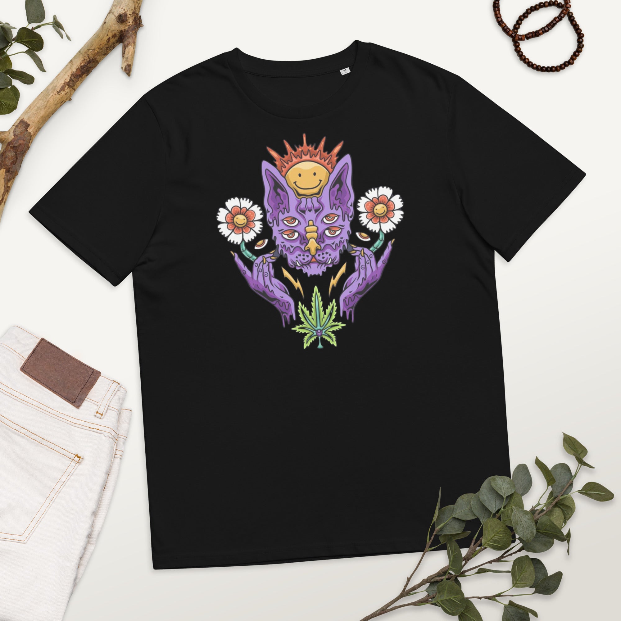 Psychedelic Cat shirt