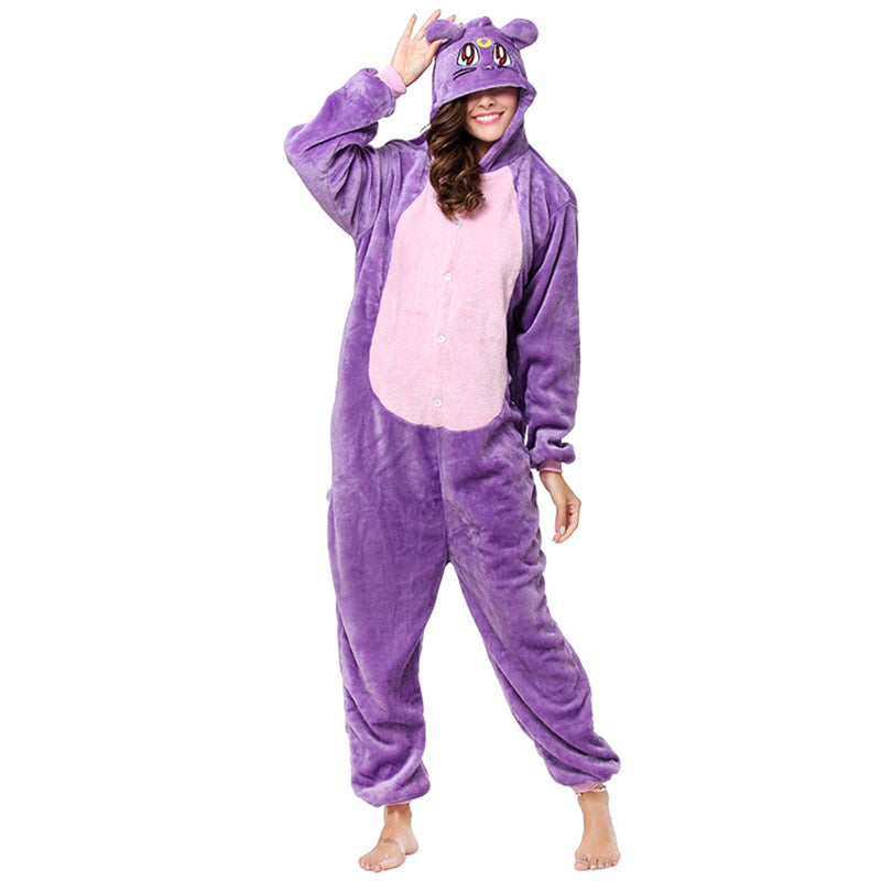 Purple Cat Kigurumi