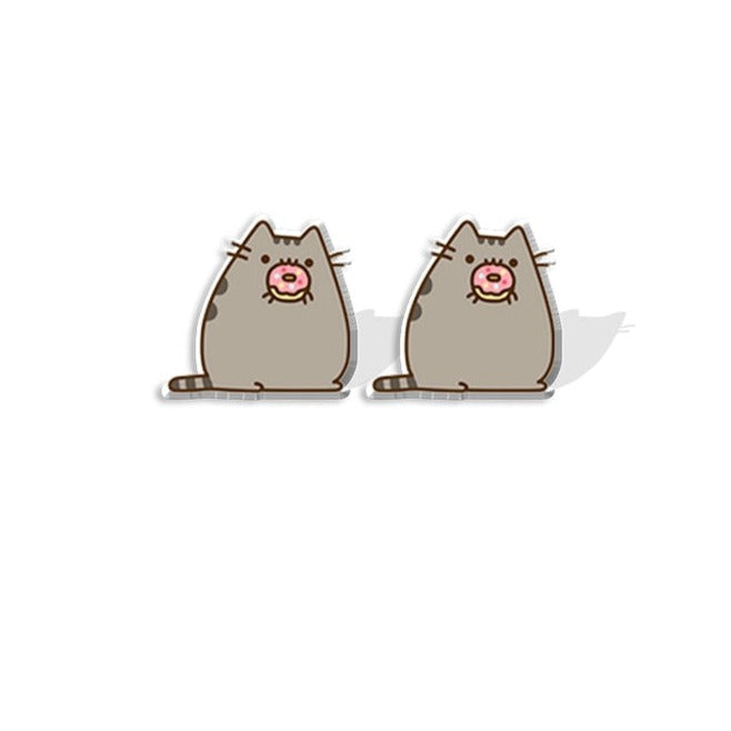 Pusheen Cat Earrings