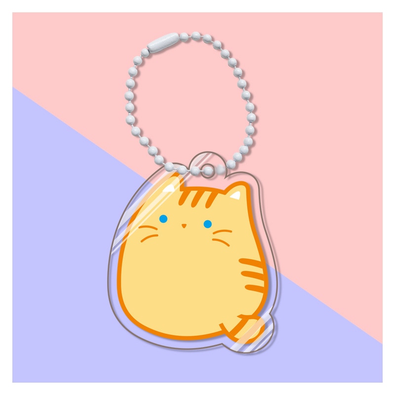 Pusheen Cat Keychain