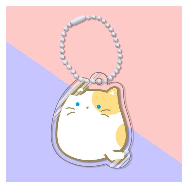 Pusheen Cat Keychain