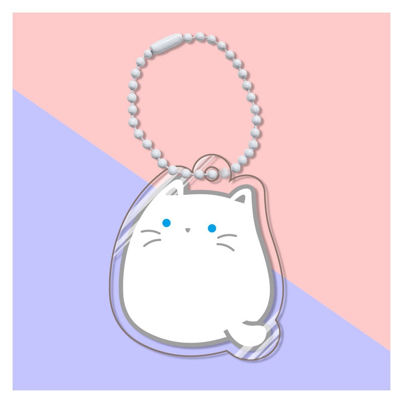 Pusheen Cat Keychain