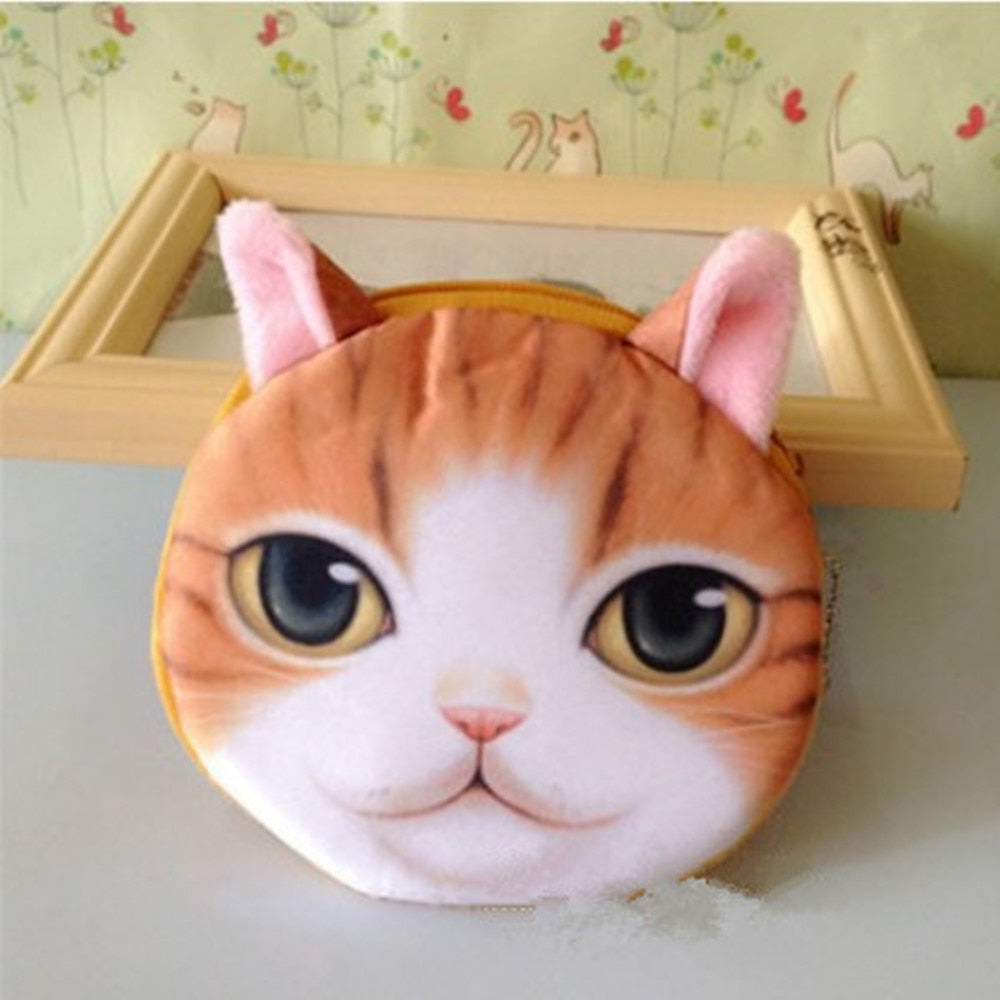 Realistic Cat Purse