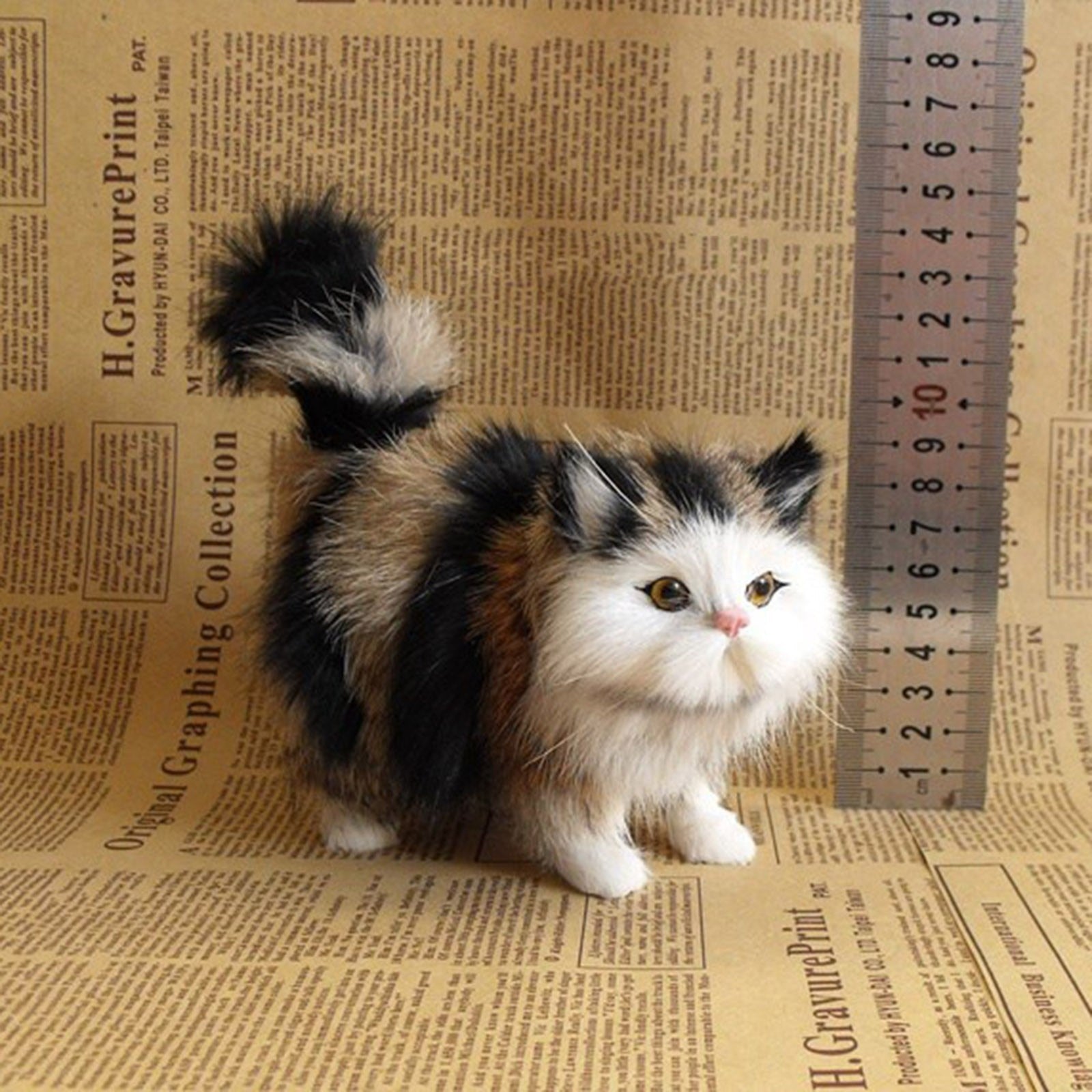 Realistic Kitten Plush