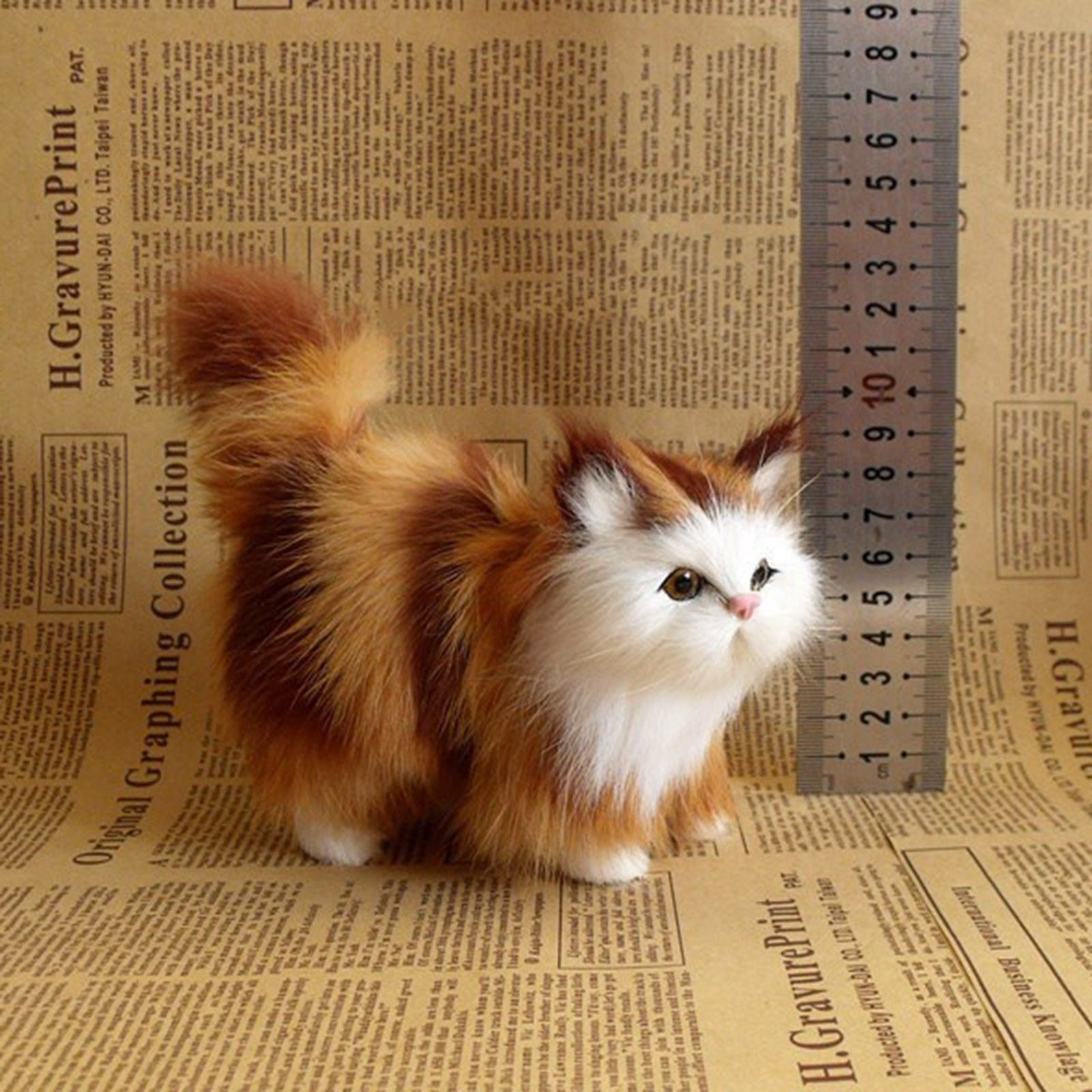 Realistic Kitten Plush