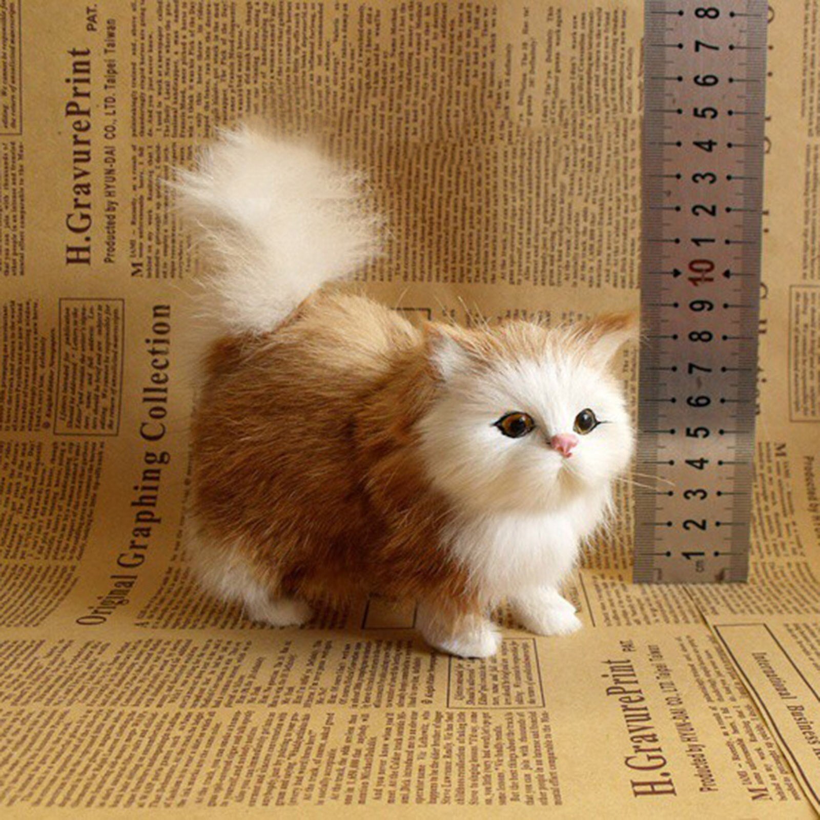 Realistic Kitten Plush