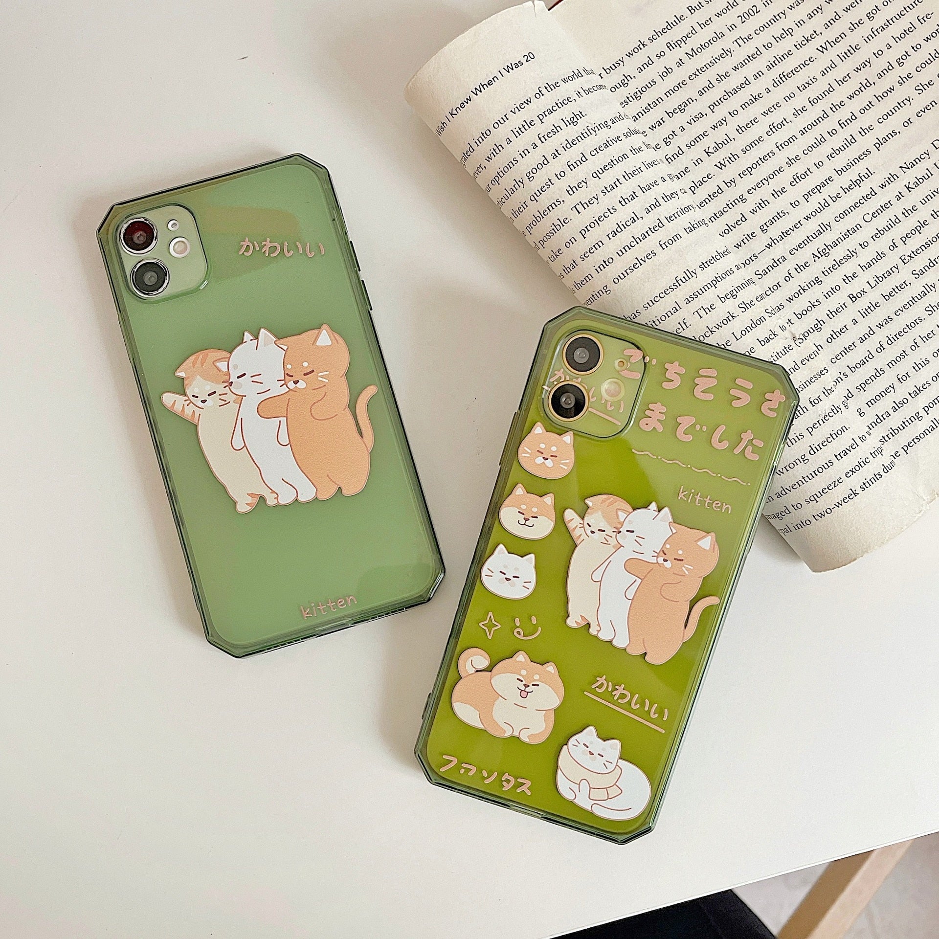 Retro iPhone Cat Phone Case