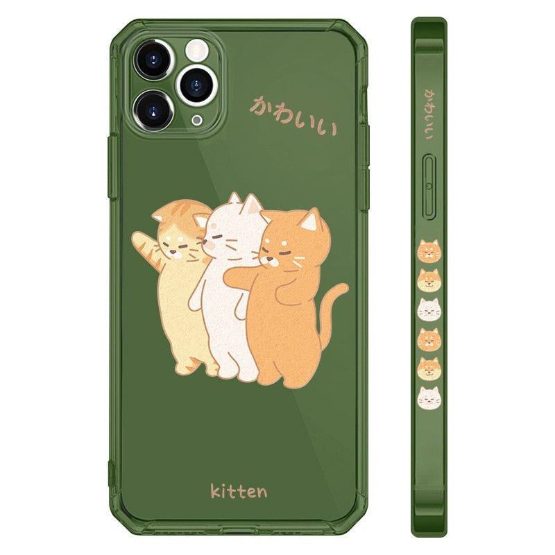 Retro iPhone Cat Phone Case