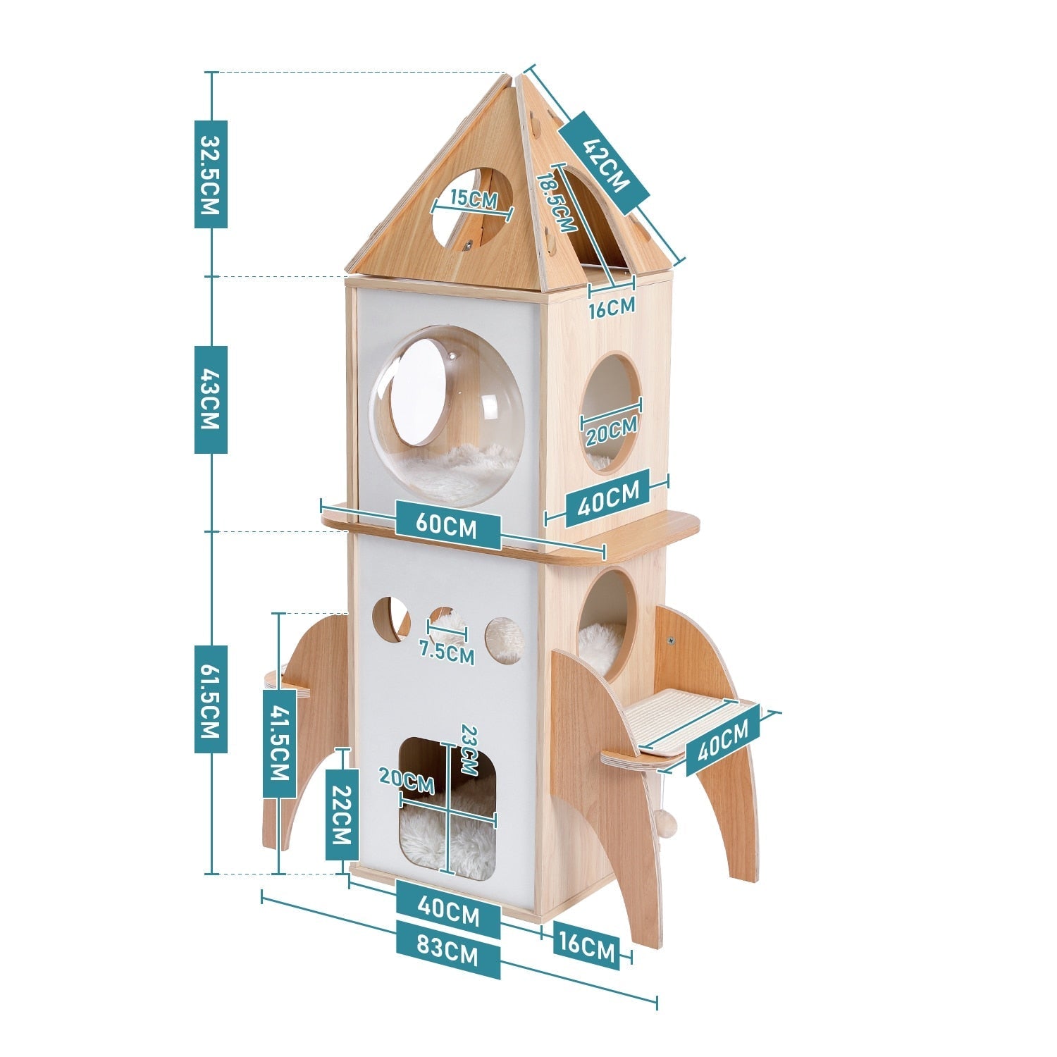 Rocket Cat Tree