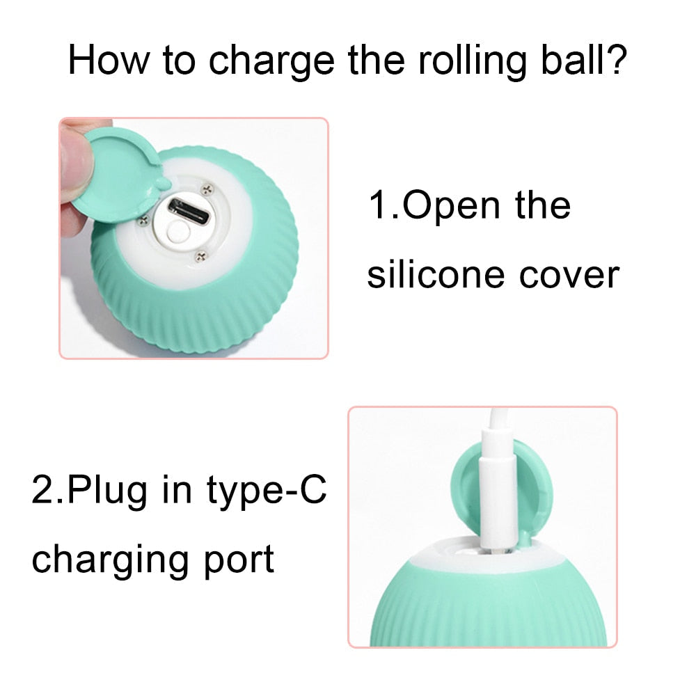 Rolling Cat Toy