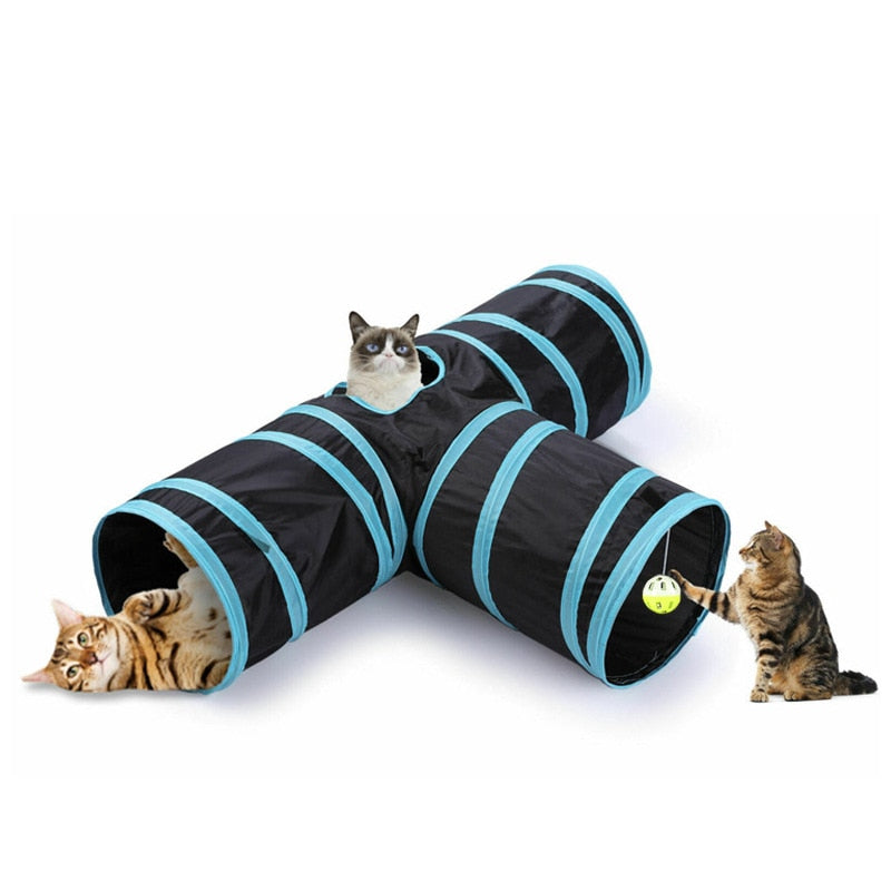 Rolling Ground Runway Cat Toy