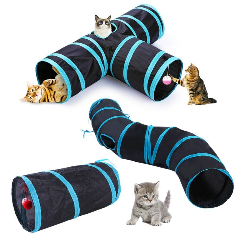 Rolling Ground Runway Cat Toy