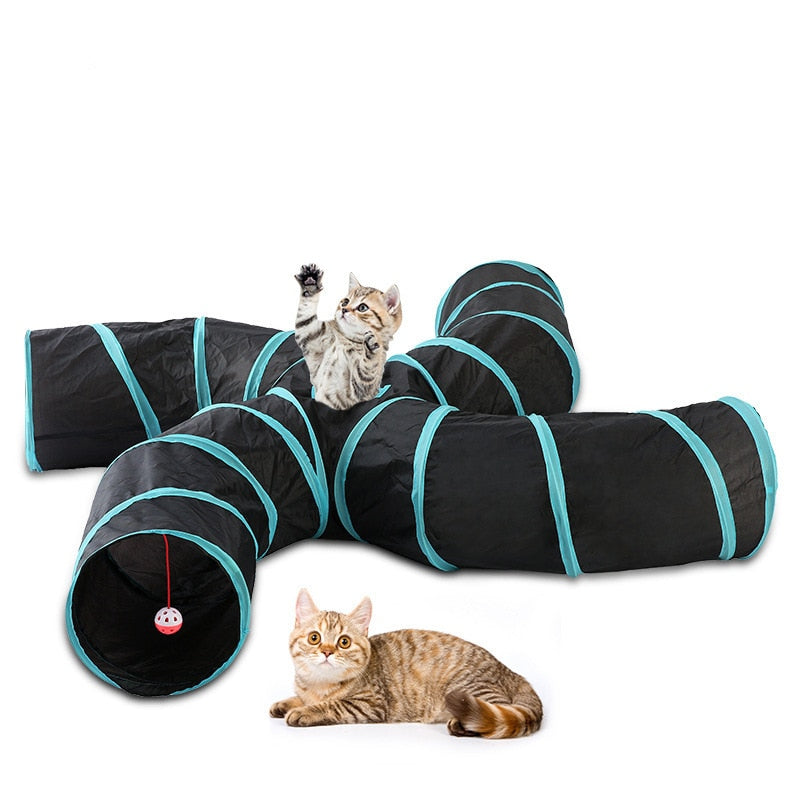 Rolling Ground Runway Cat Toy