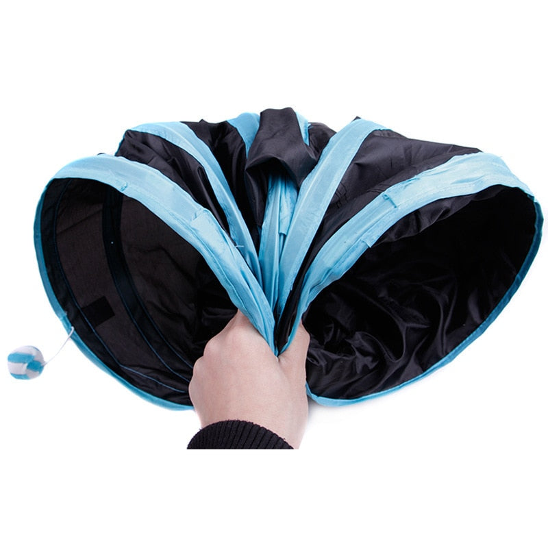 Rolling Ground Runway Cat Toy