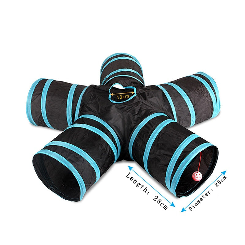 Rolling Ground Runway Cat Toy