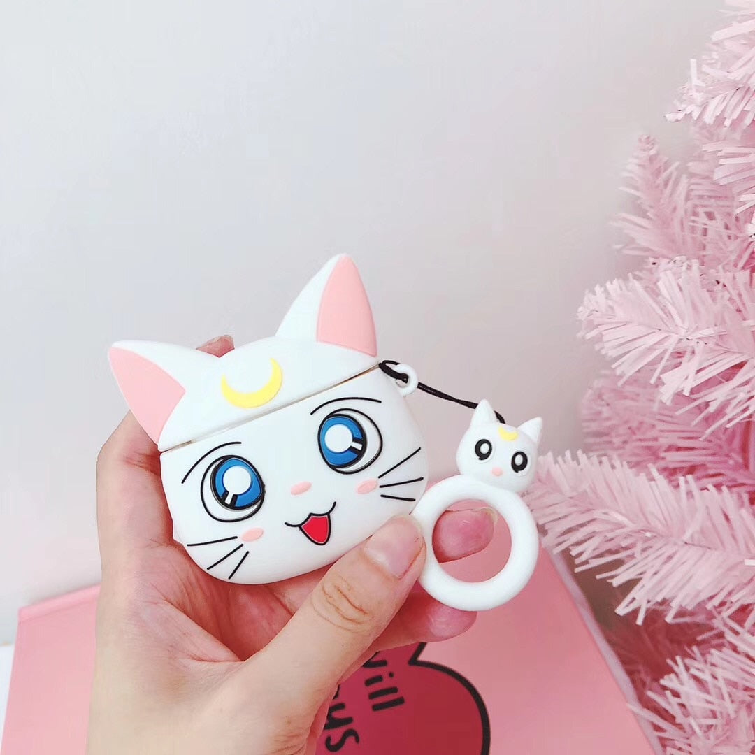 Sailor moon Cat Airpod Case