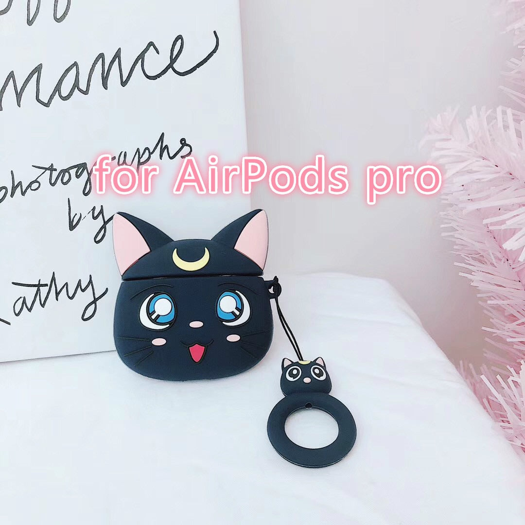 Sailor moon Cat Airpod Case