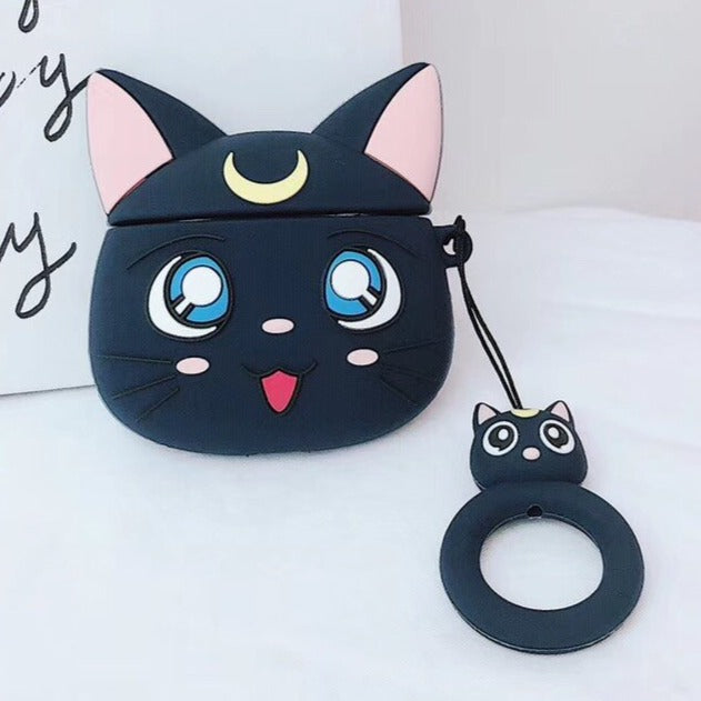 Sailor moon Cat Airpod Case