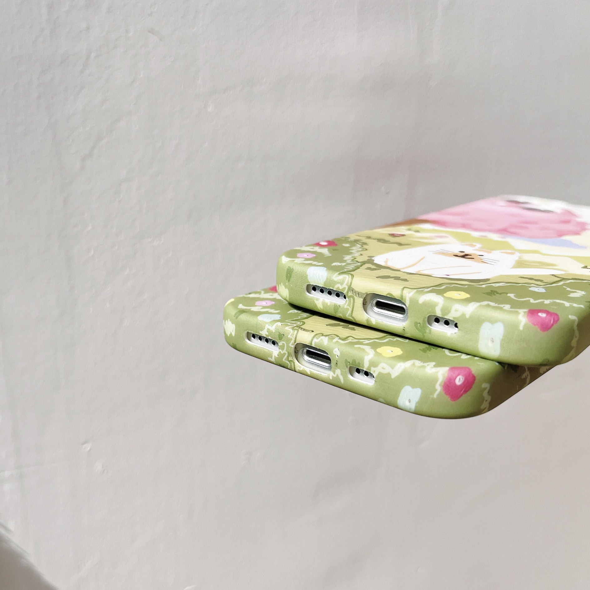 Sakura Cat iPhone Case