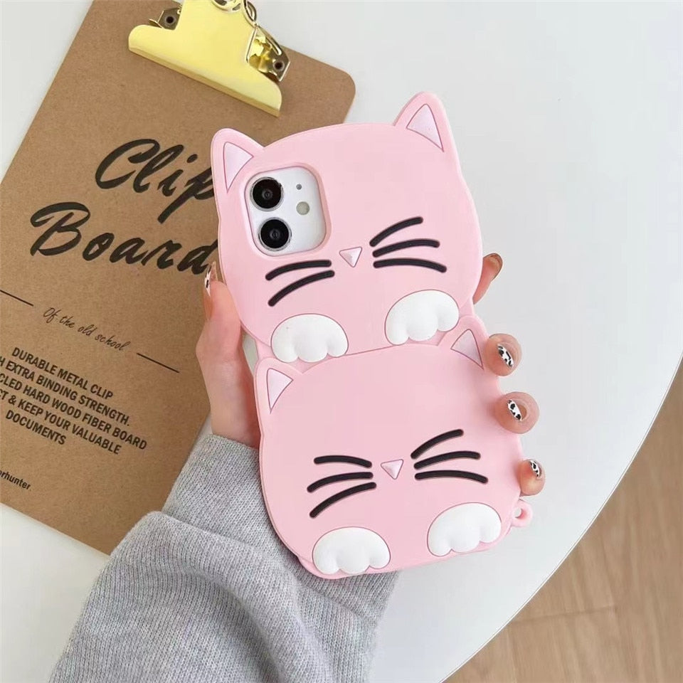 Samsung Cat Shaped Phone Case