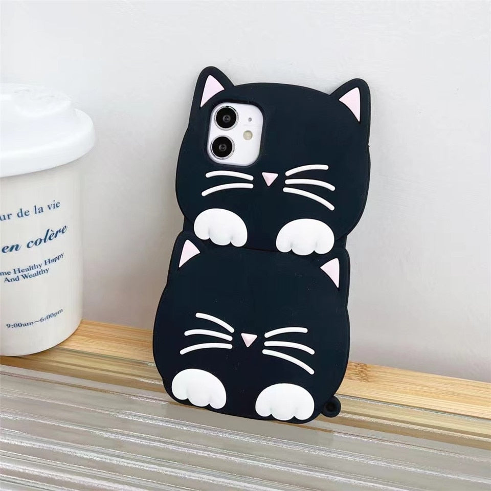 Samsung Cat Shaped Phone Case