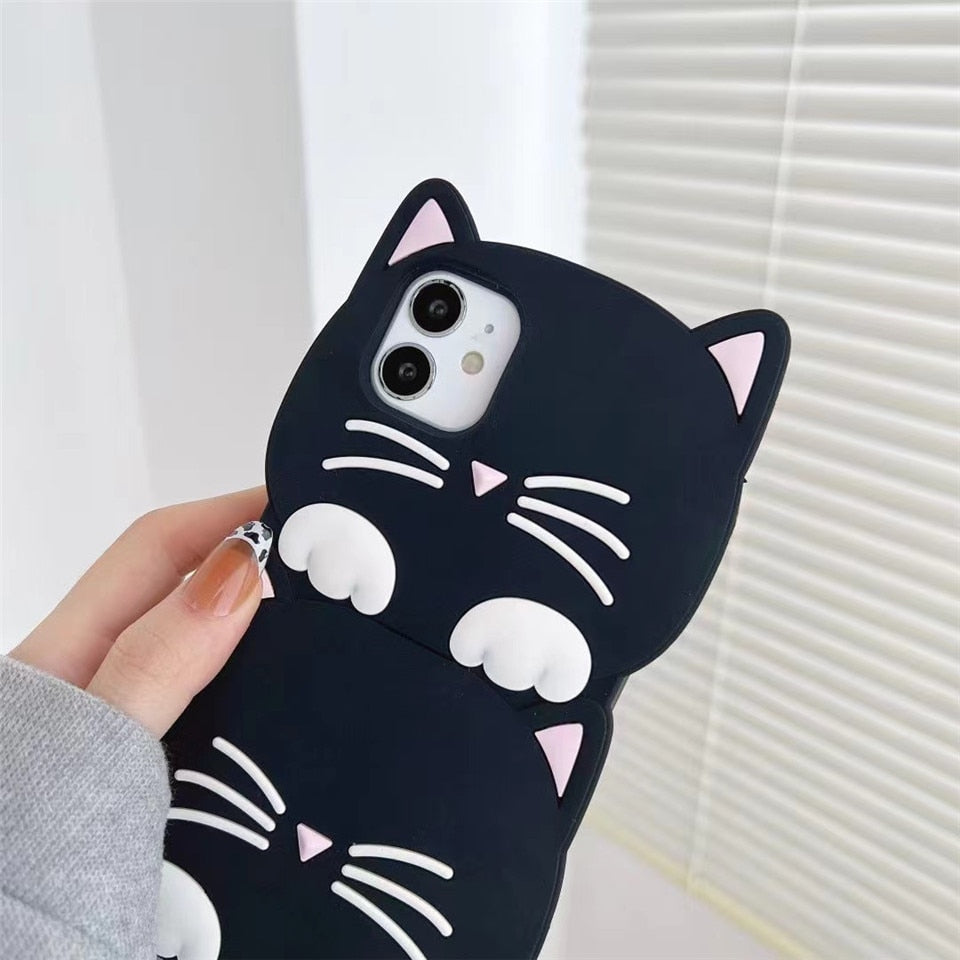 Samsung Cat Shaped Phone Case