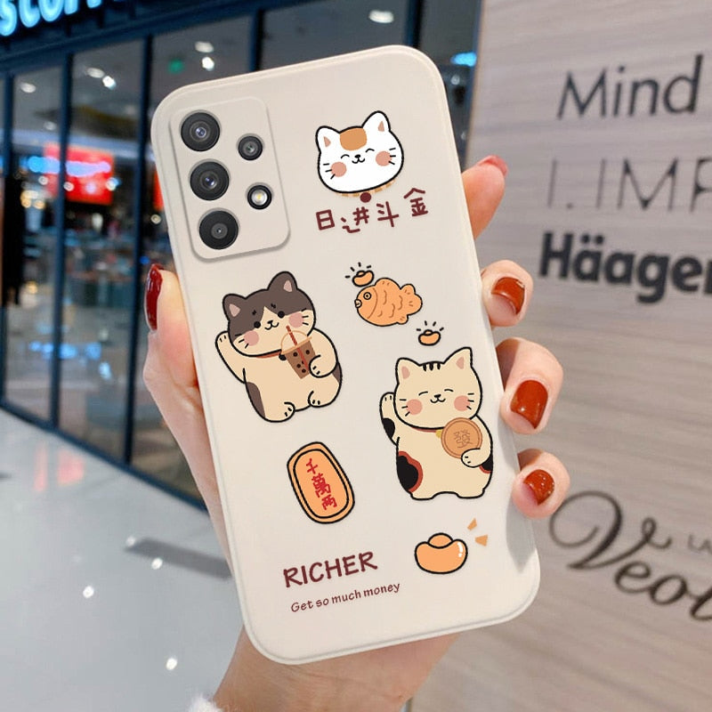 Samsung Lucky Cat Phone Case