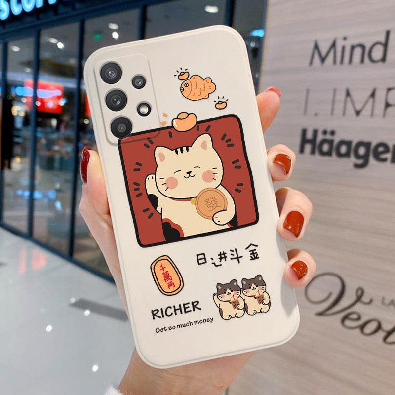 Samsung Lucky Cat Phone Case