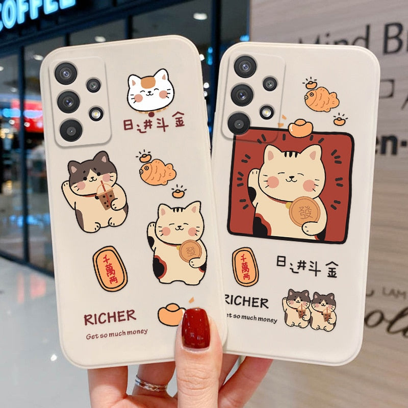 Samsung Lucky Cat Phone Case