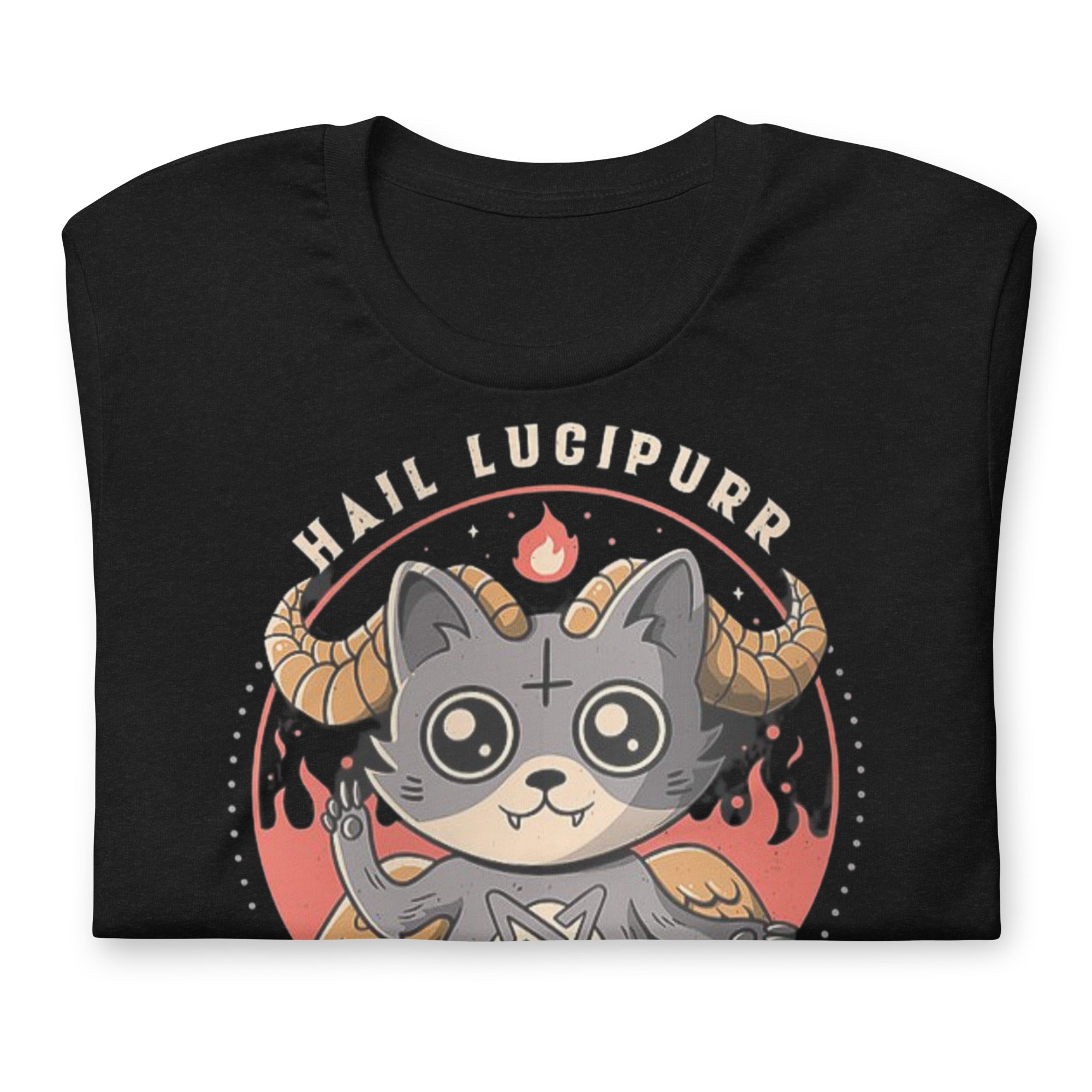 Satanic cat shirt