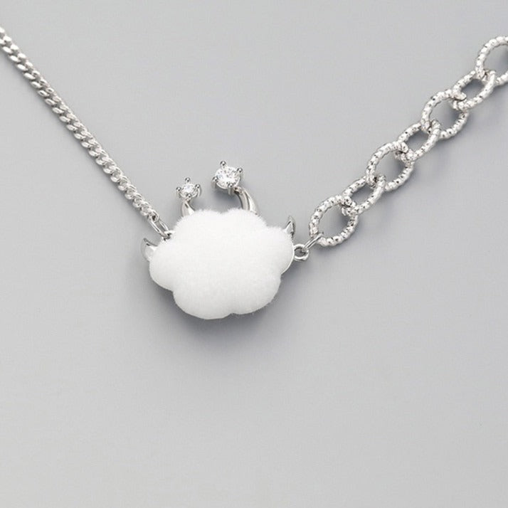 Scaredy Cat Paw Necklace