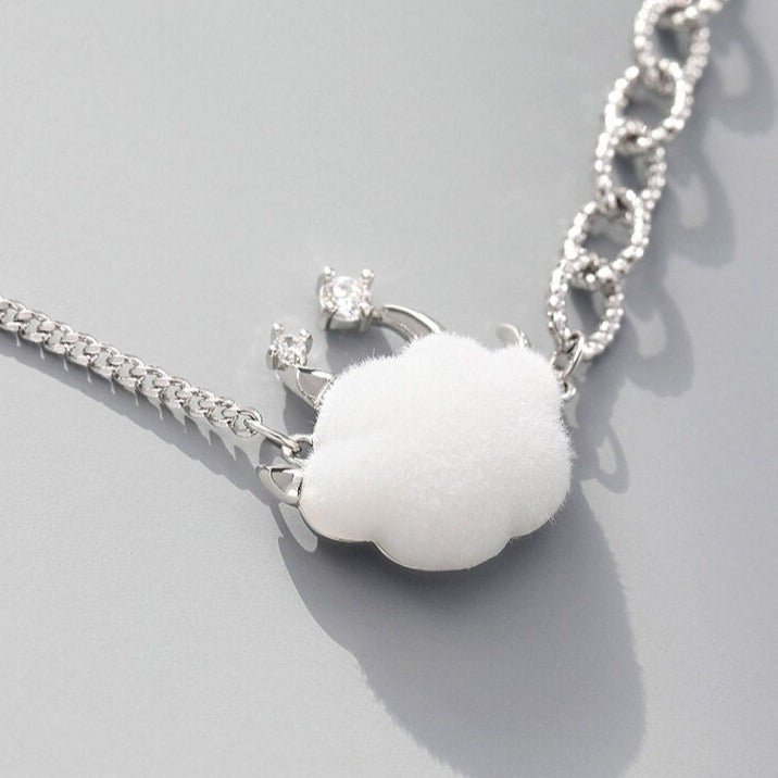 Scaredy Cat Paw Necklace