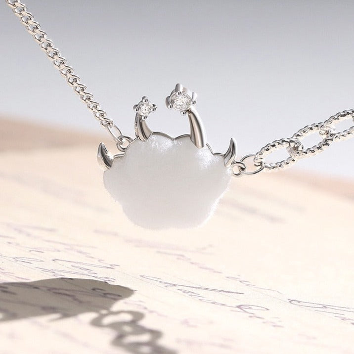 Scaredy Cat Paw Necklace