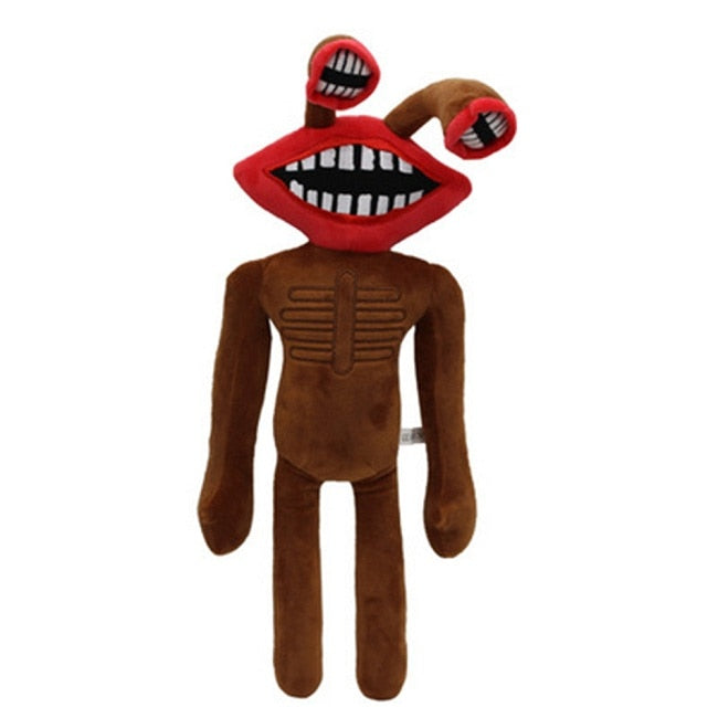 Scary cat plush