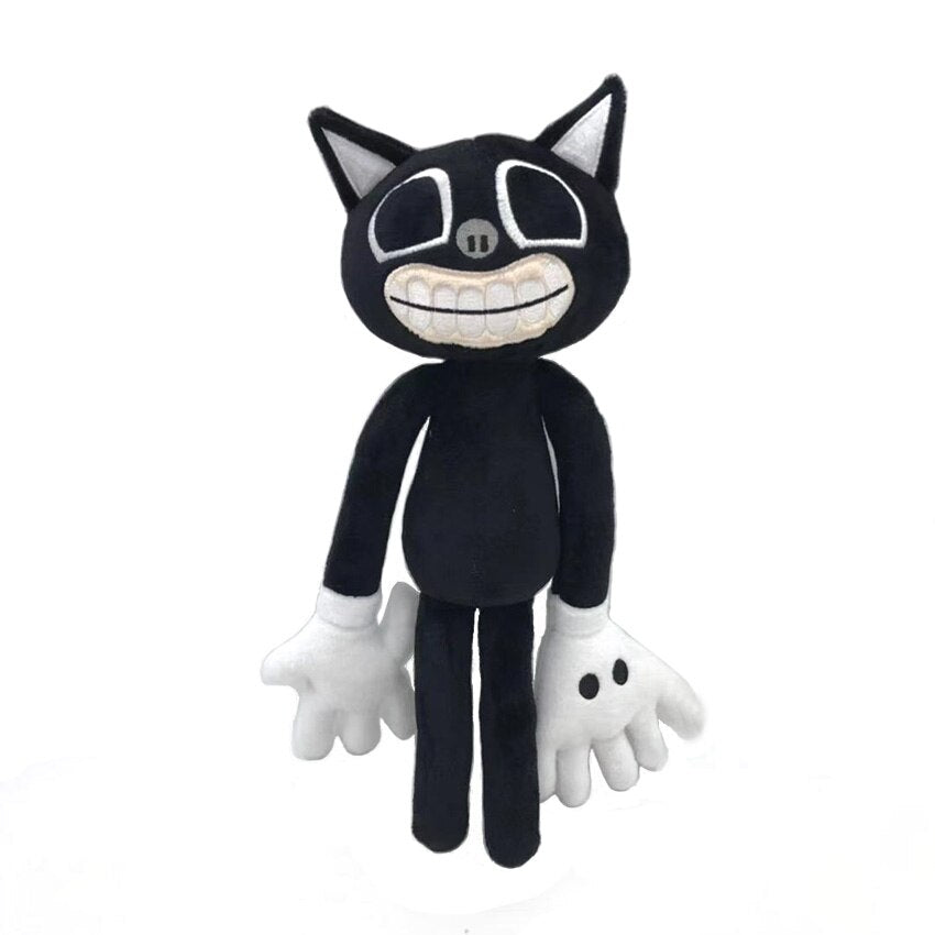Scary cat plush